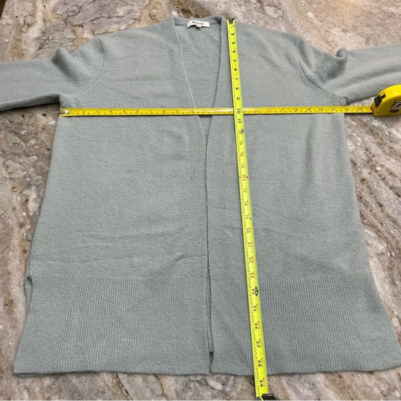 Madwell Kent Cardigan Sweater Coziest Yarn Open Front Alpaca Size Small - Picture 6 of 10